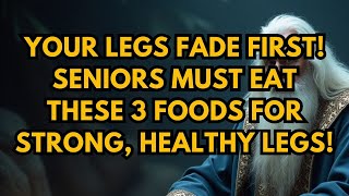 The Legs Fade First! Recommended for Seniors Eat These 3 Foods to Keep Their Legs Strong \u0026 Healthy!