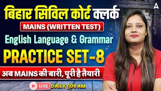 Bihar Civil Court Clerk Mains English Language \u0026 Grammar Practice Set By Deepti Ma'am #8