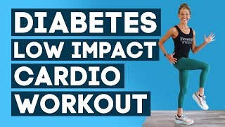 Diabetes Low Impact Cardio At Home Workout (10 Minutes!)