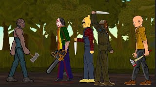 jackson sawyer vs winnie the pooh vs victor crowley vs jacob goodnight vs michael myers (remake) Dc2