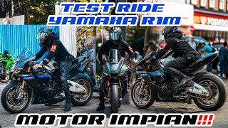 TEST RIDE MOTOR IMPIAN R1M KINGSMAN