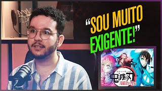 DIRETOR da DUBLAGEM de DEMON SLAYER conta como COMEÇOU a DIRIGIR o ANIME