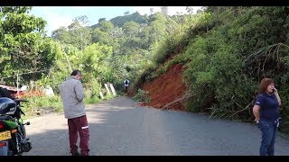 Nuevo derrumbe en el Suroeste antioqueño - Teleantioquia Noticias