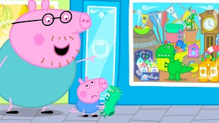Shopping For George Pig's New Toy Dinosaur 🦖 | Peppa Pig Official Full Episodes
