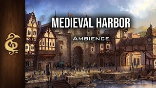 Medieval Harbor | Medieval Ambience | 1 Hour #dnd