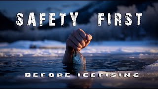 DON'T RISK YOUR LIFE, SAFETY FIRST, #fishing #icefishing