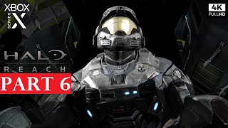 HALO REACH Gameplay Walkthrough Part 6 [4K 60FPS XBOX SERIES X] - No Commentary