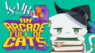 【ASMR/game】眠くなる猫のパズルで睡眠導入JAYO⚜️【An Arcade Full of Cats】#asmr #vtuber