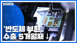 '반도체 부진' 수출 5개월째↓...감소 둔화 / YTN