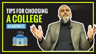 How Do I Choose The Right College? - Academics (with subtitles) | Habeeb Quadri