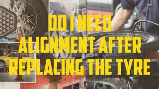 Do i Need Alignment After Replacing the Tyres ? #shorts #alignment #benefits.