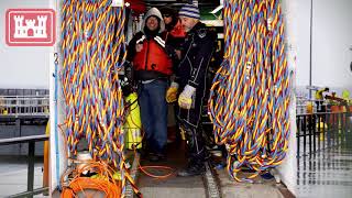 Buffalo District Dive Team assists with Black Rock Lock gate repairs