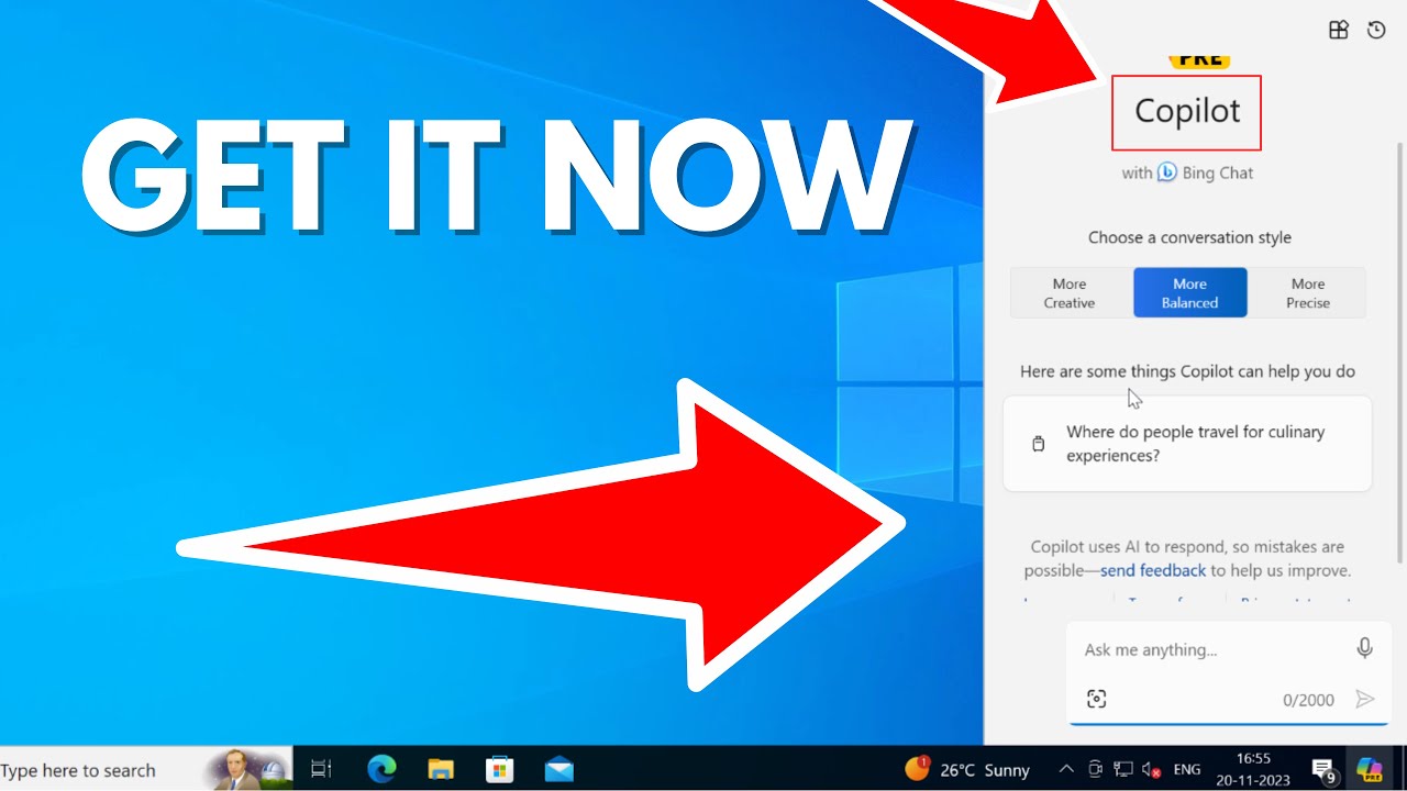 How To Get Windows Copilot In Windows 10 (Right Now) - YouTube