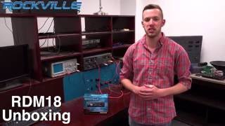 Unboxing Rockville RDM18 single dash Digital Media receiver AM/FM radio/MP3/USB/SD port/Bluetooth