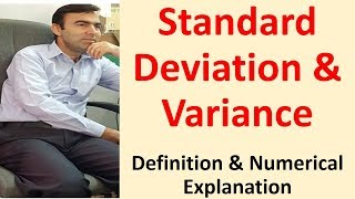 Measure of Dispersion part II | Standard Deviation and variance | meaning of standard deviation