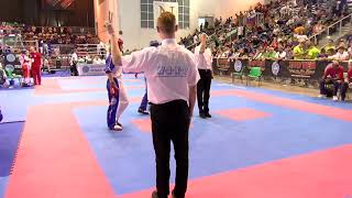 Nesta Baxter v Gaia Visentin WAKO World Championships 2018