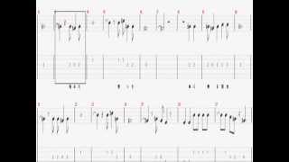 【TAB】流田Projectの「Light My Fire」をTAB譜にしてみた