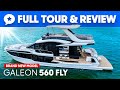 NEW Galeon 560 Fly Yacht Tour & Review | YachtBuyer