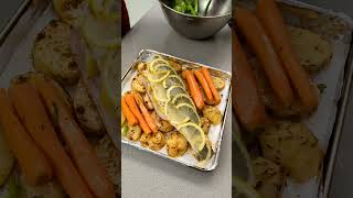 NEVER SEEN BEFORE!! Baked Lemon Trout with Potatoes \u0026 Vegetables