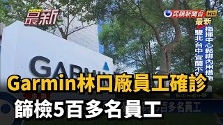 Garmin林口廠員工確診 篩檢5百多名員工－民視新聞