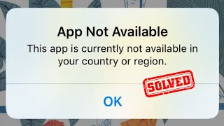 This App is Not Available in Your Country or Region iPhone | iOS 16 | 2023