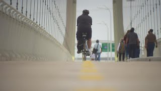 The wait is over: Margaret McDermott Bridge opens to pedestrians, cyclists