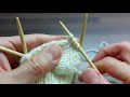 how to knit white mouse baby wool socks 1 덧신뜨기 흰 쥐 아기양말 뜨기 1