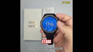 ET480🔥🔥1.43 inch Screen Size | game | camera | weather | call | #smartwatch #youtubeshorts