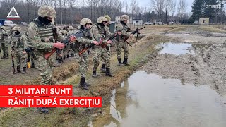 3 militari români au fost grav răniți în timpul unui exercițiu cu explozibil