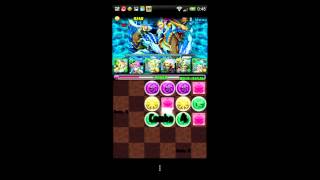 【パズドラ】蒼の海賊龍地獄級！アルテミス×フレイヤ木属性パーティーノーコン攻略