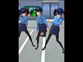 Polisi itu terjebak di antara orang-orang gila itu #sakura #shorts  #sakuraschoolsimulator