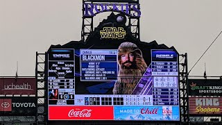 Charlie Blackmon Walk-Up - STAR WARS Night at Coors Field 2021