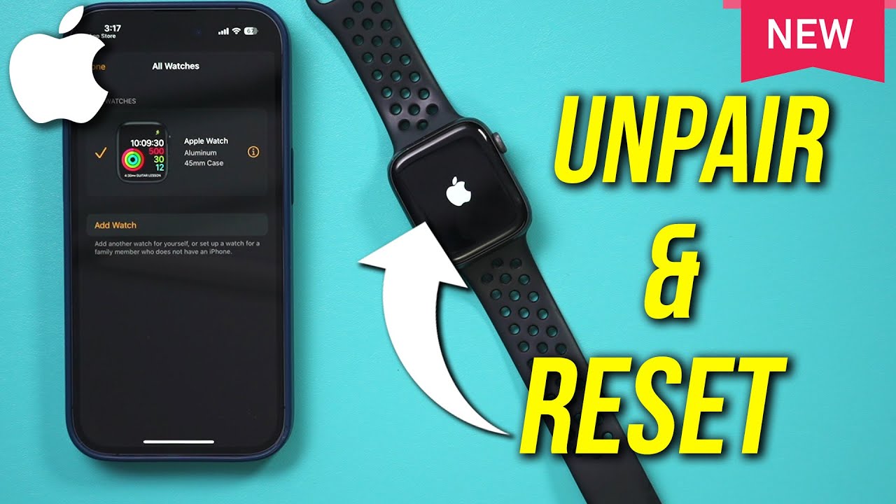 How To Unpair And Reset Any Apple Watch - YouTube