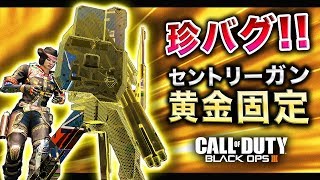 【BO3実況】珍バグ発生！黄金固定化したセントリーガンに襲われた！【ハセシン】part434