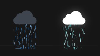 Amazing Rain & Lightning Animation Effects Tutorial Using CSS & JAVASCRIPT