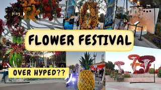 FLOWER SHOW HAPPENING TILL 1st FEB AT MUSCAT NIGHTS FESTIVAL QURUM PARK | DRONE SHOW, PERFORMANCES