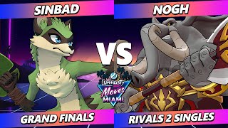 LMM Miami 2024 GRAND FINALS - Nogh (Loxodont) Vs. sinbad (Maypul) Rivals of Aether 2 - RoA2