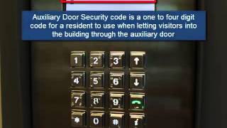 TX3 Voice Entry - How to add a resident via keypad