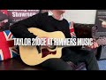 Taylor 210ce Dreadnought Electro Acoustic Guitar | Playing Only With James From Rimmers Music