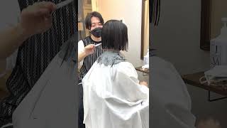 ボブにしたら思ったのと違った....こだまならそう直せる？　#ボブ　#ショート　#ヘアカット