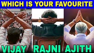 Rajni - Vijay - Ajith : Which is your Favourite Signature ? Petta | Viswasam | Sarkar | Cinema News