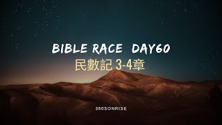 Bible Race兩年讀經: 2/29/2024 Day60 民數記3-4章