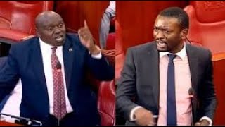 Chaos in Parliament as Senator Sifuna clashes with Cherargei over disaster management!!
