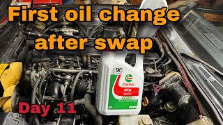 How Bad Will the Oil Be? First Oil Change After Engine Swap - LWAC Advent Day 11