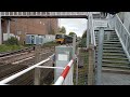 train departure at paignton railway station one day