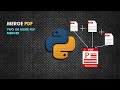 Merge Two or More PDF | Python PyPDF2 Tutorial  | #mrlazyprogrammer  #python  #mr