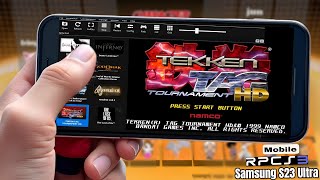 Rpcs3 Mobile - Ps3 Emulator Install on Phone Test Tekken Tag HD - Tekken Hybrid | Olympus Termux