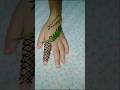 #mehndi #youtubeshorts #mehndidesign #henna 😍 baby hand mehndi design