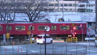 30秒の心象風景27175・103系2両編成が行く～播但線湯口踏切～