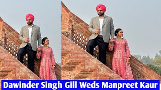 Live Wedding Dawinder Singh Gill Weds Manpreet Kaur - Garry No. Events Ghall Khurd Mob. 9888416617